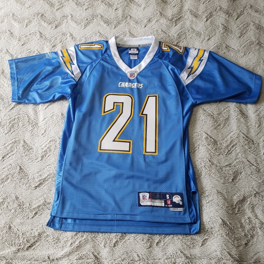 Ladanian Tomlinson Chargers embroidered Jersey